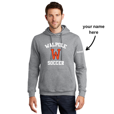 Sudadera con capucha de polar para adultos de Walpole Girls Soccer (PC90H)