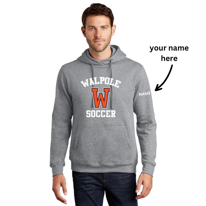 Walpole Girls Soccer- Adult Fleece Pullover Hoodie (PC850H)