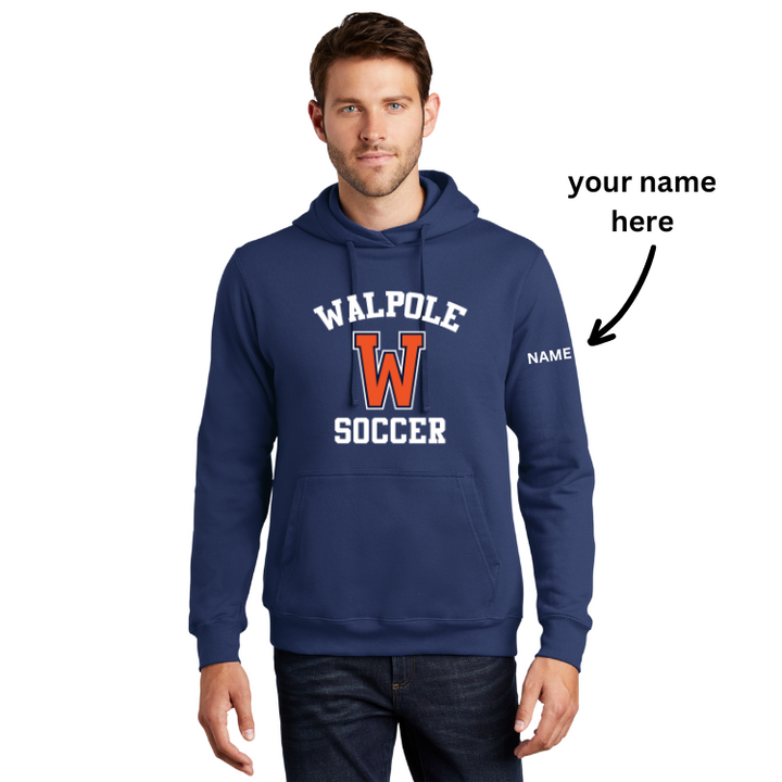 Walpole Girls Soccer- Adult Fleece Pullover Hoodie (PC850H)