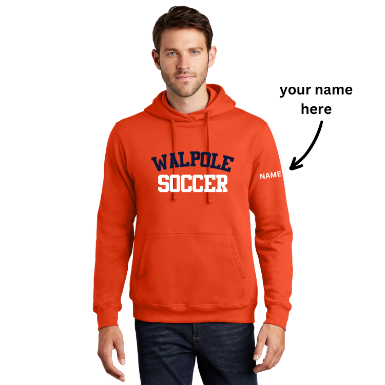 Walpole Girls Soccer- Adult Fleece Pullover Hoodie (PC850H)