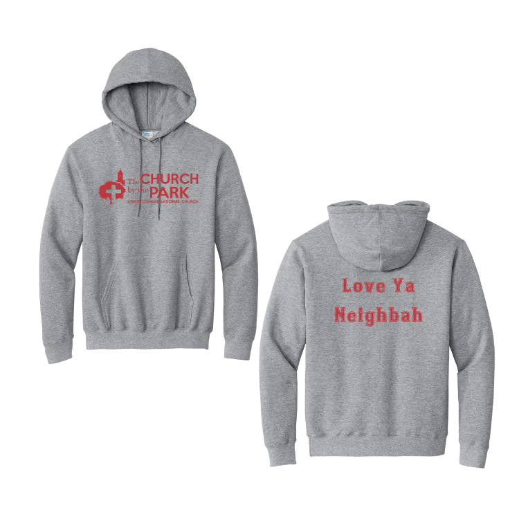 Union Congregational Church - Fleece Pullover Hooded Sweatshirt (PC90H)