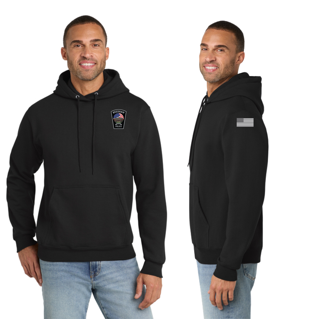 Needham Police - Fleece Pullover Hooded Sweatshirt (PC90H)