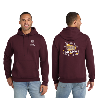 BSS Drama - ADULT Fleece Pullover Hooded Sweatshirt (PC90H)