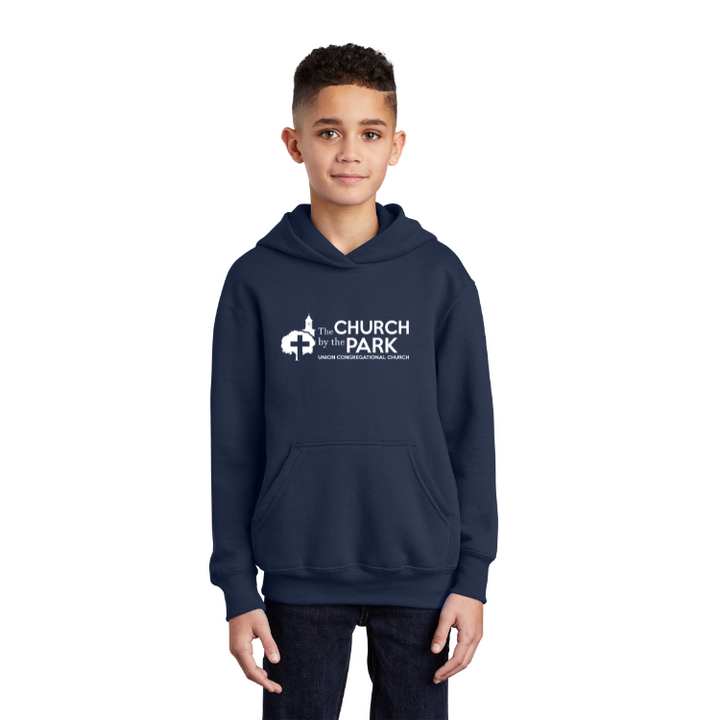 Union Congregational Church - YOUTH Fleece Pullover Hooded Sweatshirt (PC90YH)