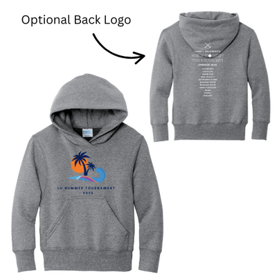 Lasell Field Hockey 2025 - YOUTH Fleece Pullover Hooded Sweatshirt (PC90YH)