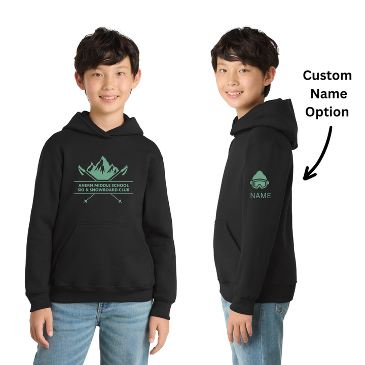 Ahern Ski Club 2026 - YOUTH Fleece Hoodie (PC90YH)