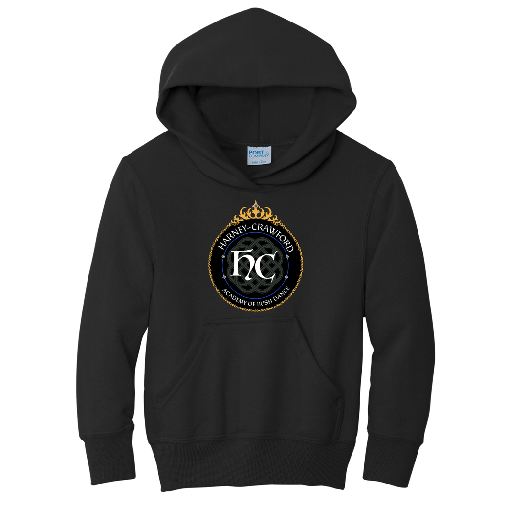 HCA - Sudadera con capucha de forro polar para jóvenes (PC90YH)