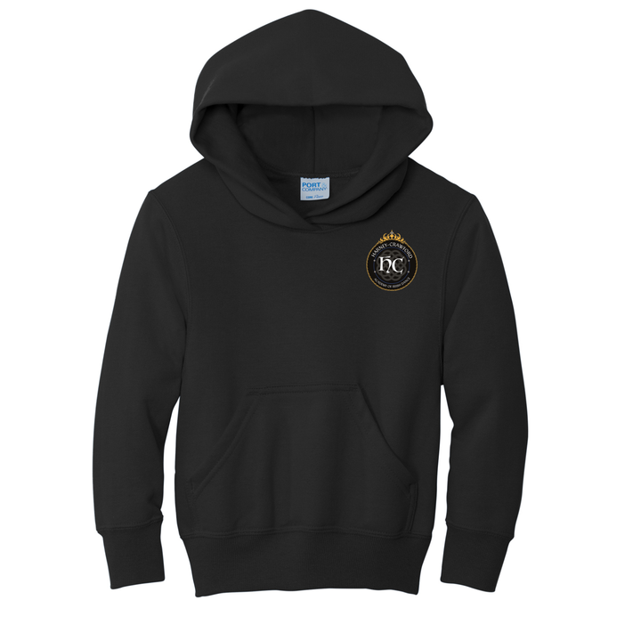HCA - Sudadera con capucha de forro polar para jóvenes (PC90YH)