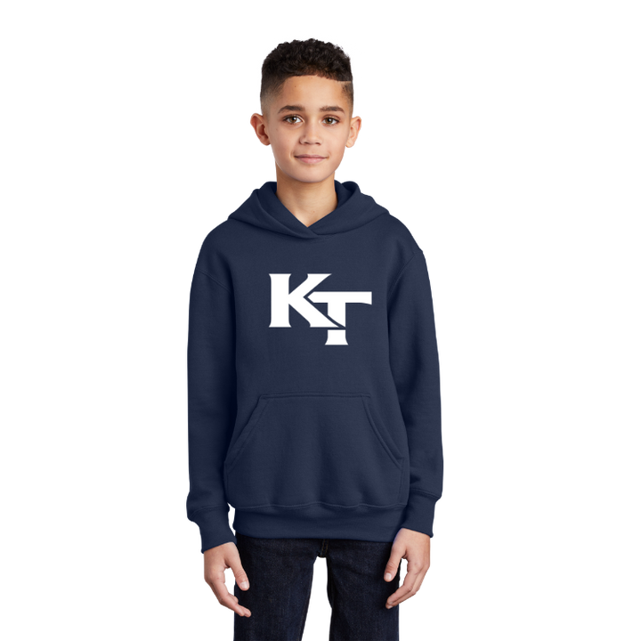 Keefe Tech - YOUTH Fleece Pullover Hooded Sweatshirt (PC90YH)