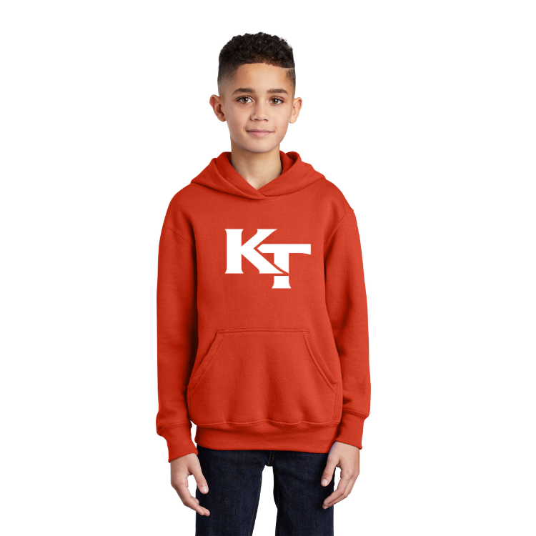 Keefe Tech - YOUTH Fleece Pullover Hooded Sweatshirt (PC90YH)