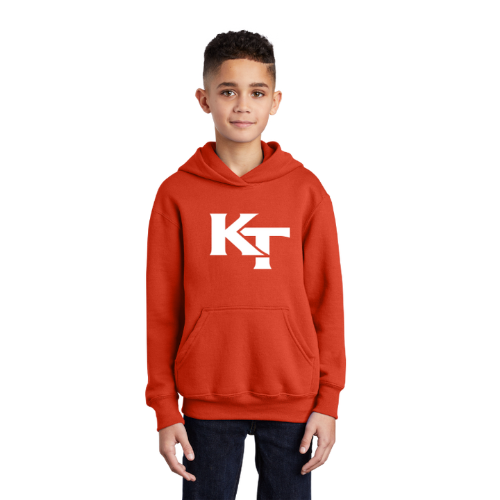 Keefe Tech - YOUTH Fleece Pullover Hooded Sweatshirt (PC90YH)