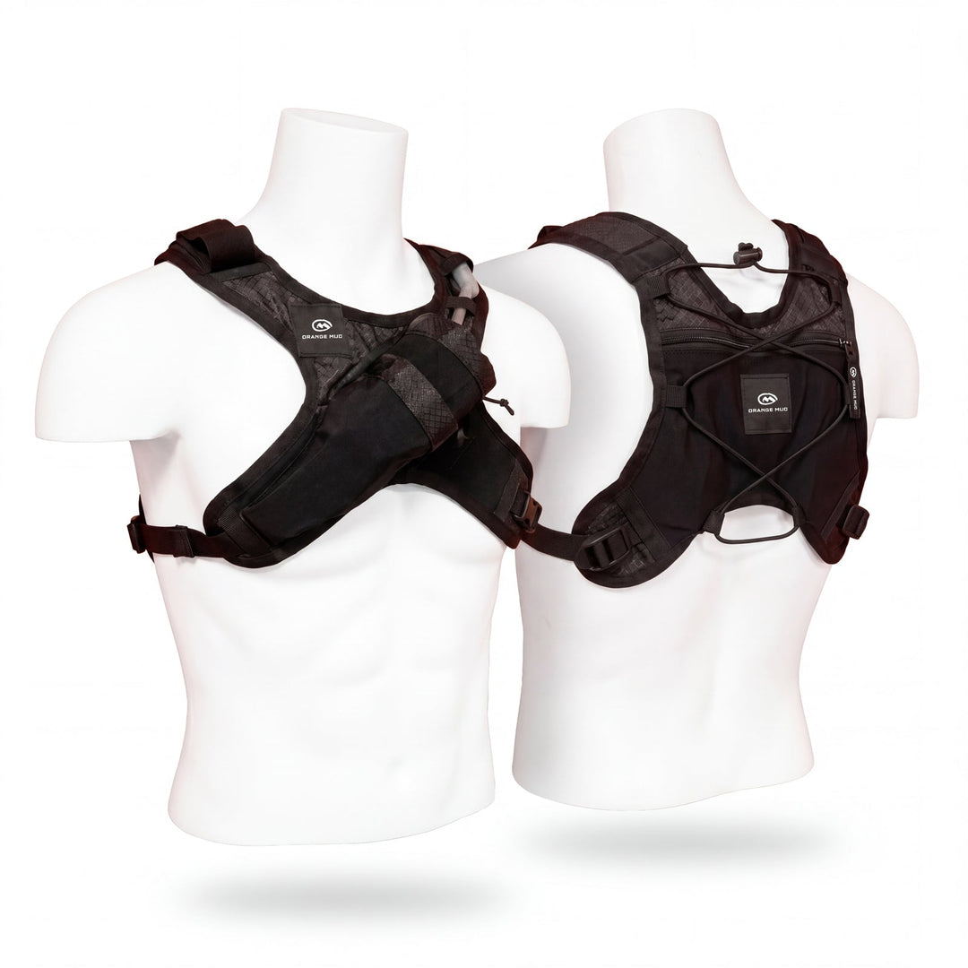 Phone. Flask. Vest. PFV V2.0: Ideal for running and riding less than 2 hours.