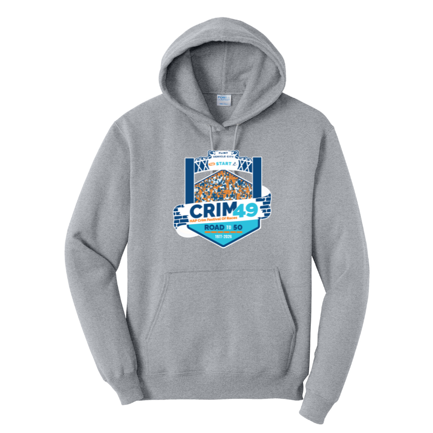 Crim 49 - Sudadera unisex con capucha de polar "Live In" 
