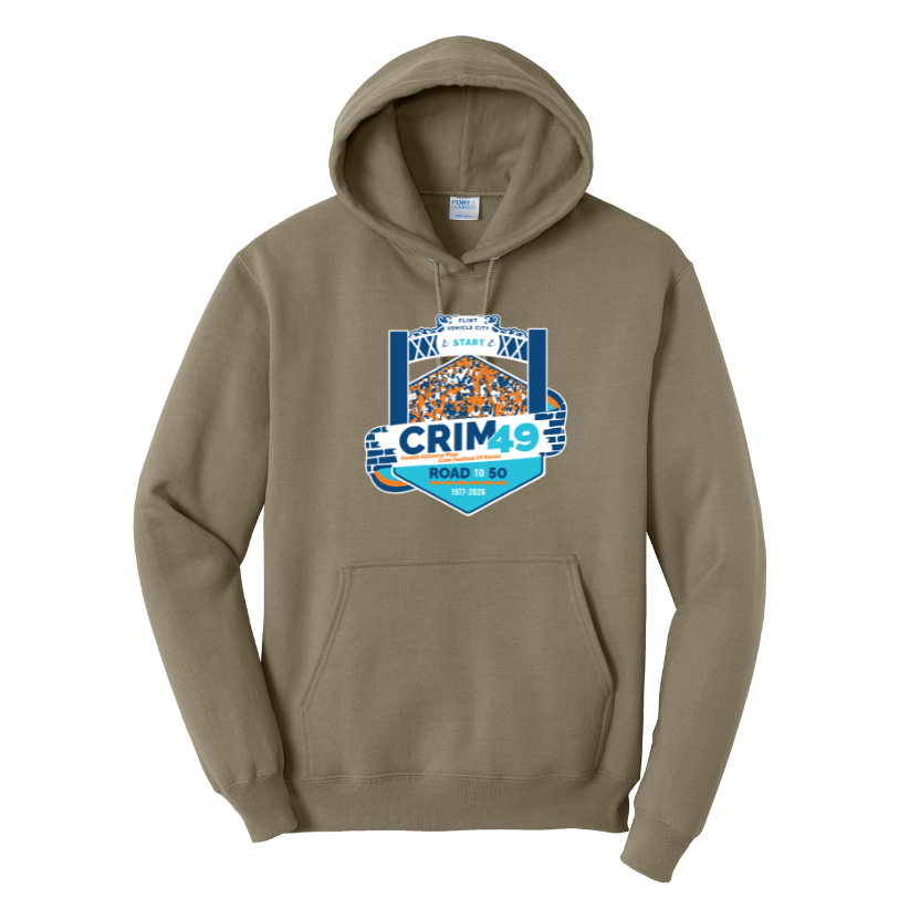 Crim 49 - "Live In" Unisex Fleece Pullover Hooded Sweatshirt