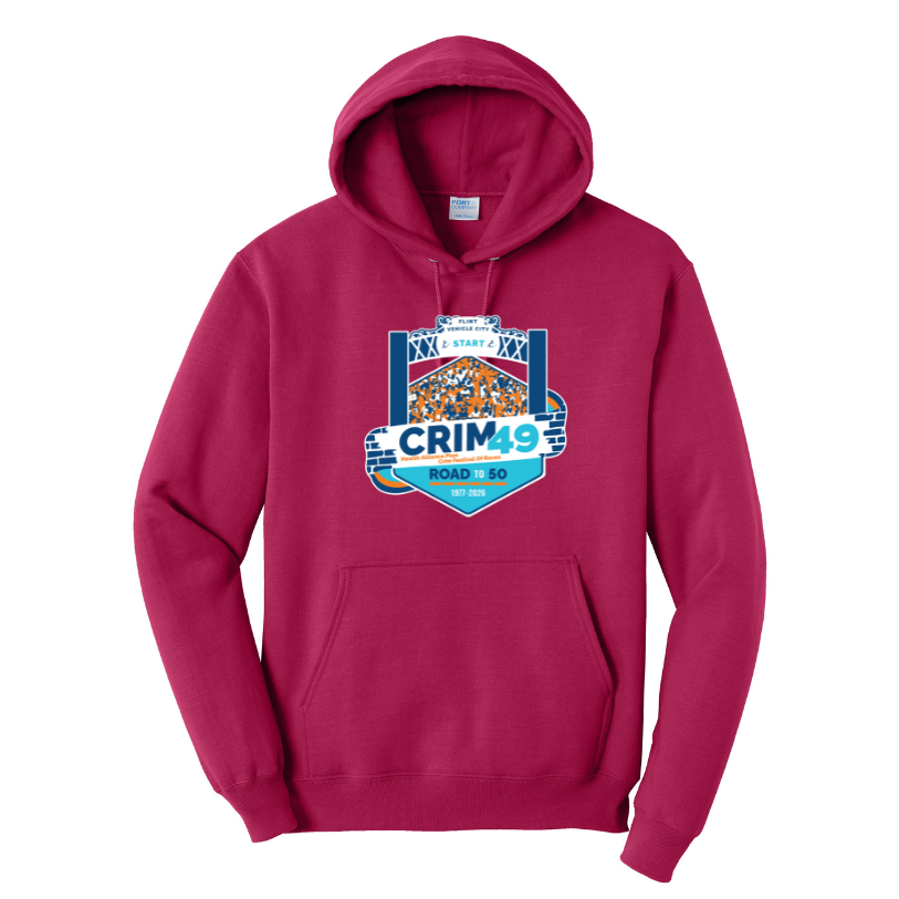 Crim 49 - "Live In" Unisex Fleece Pullover Hooded Sweatshirt