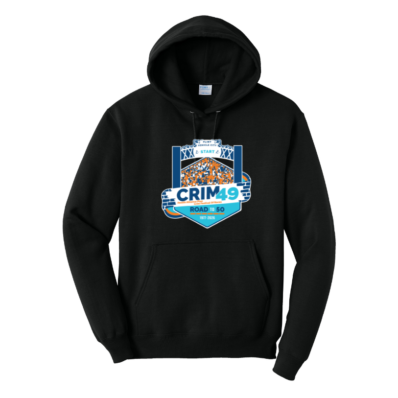 Crim 49 - "Live In" Unisex Fleece Pullover Hooded Sweatshirt