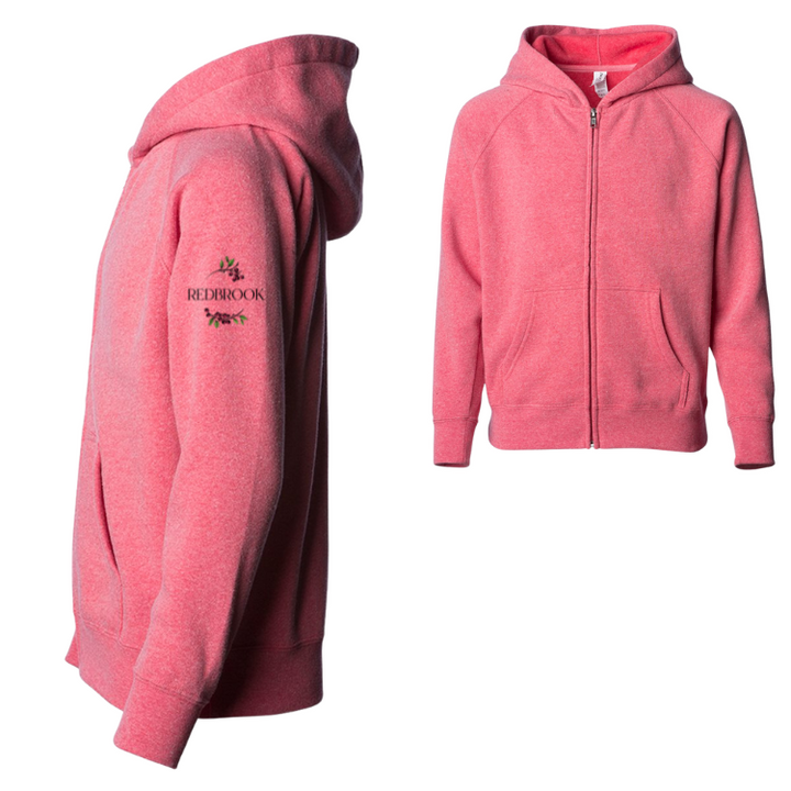 Redbrook Community - Independent Trading Co. Youth Lightweight Special Blend Raglan Zip Hood (SS-PRM15YSBZ)