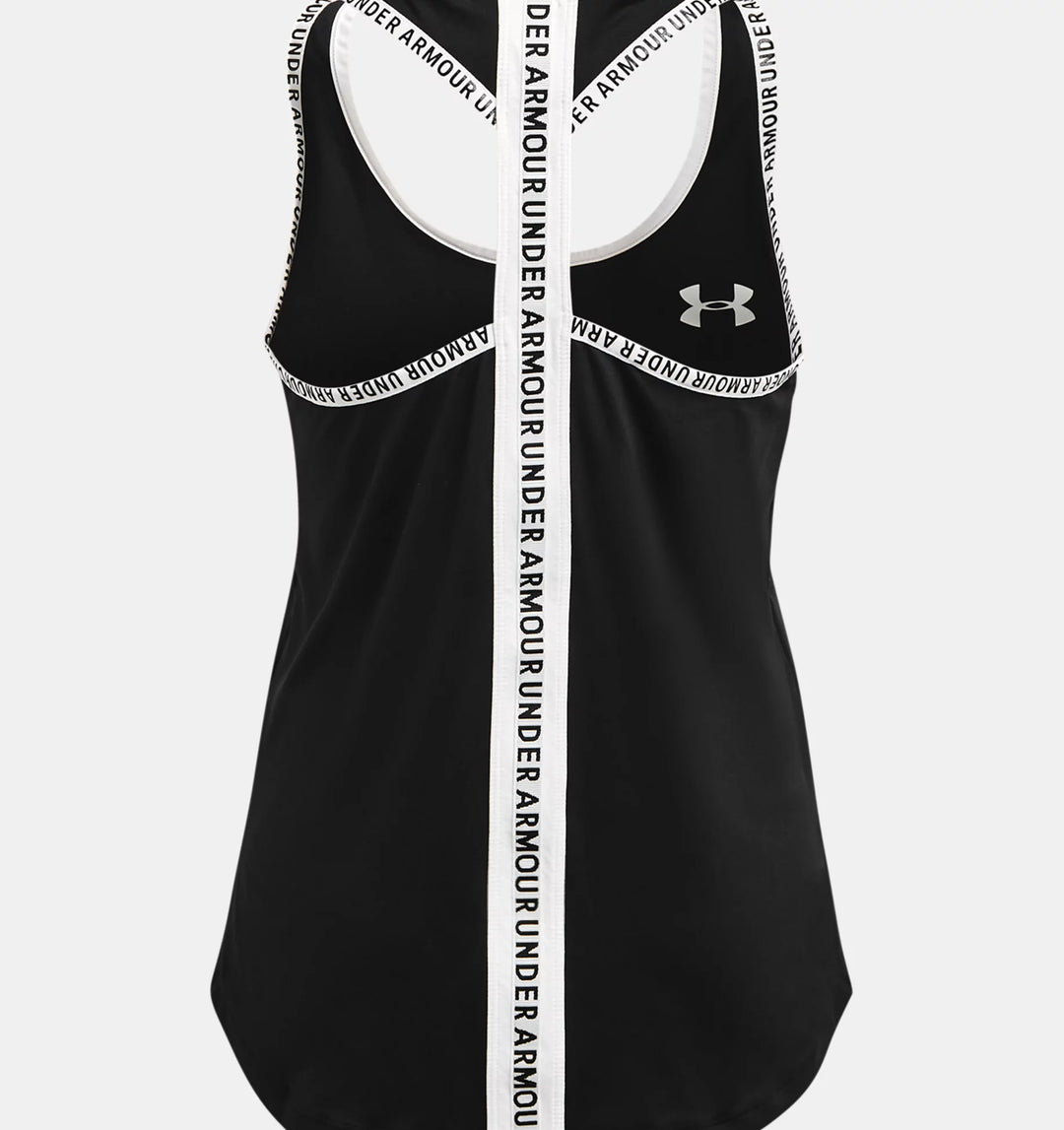 Camiseta sin mangas Under Armour Knockout para niñas (1363374) 