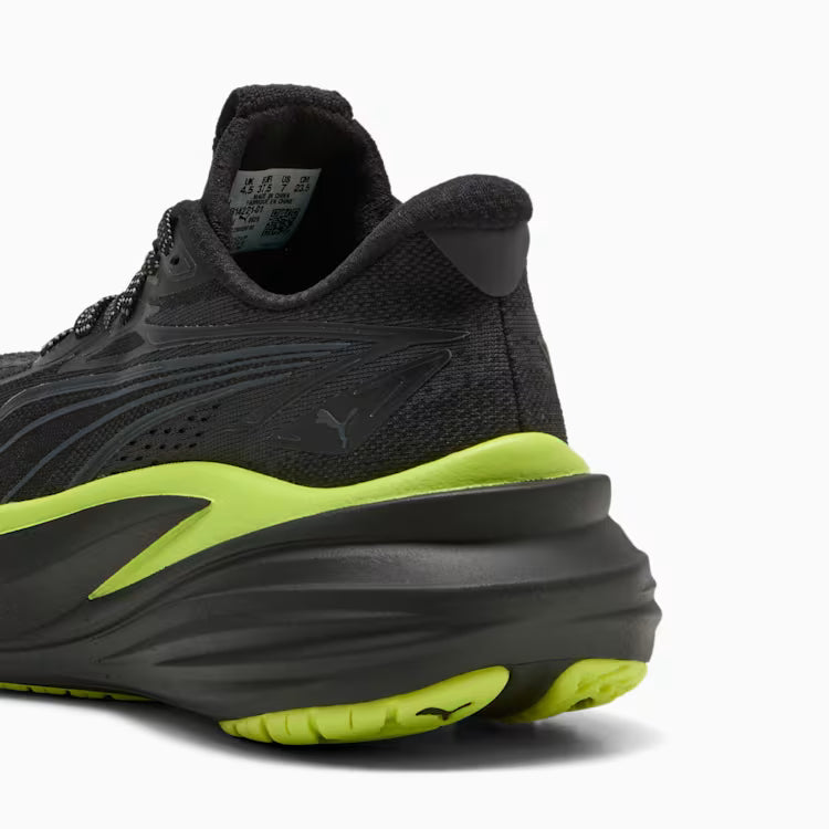 Women's Puma AMF1 MAGMAX NITRO 2 - PUMA BLACK-LIME SHIMMER-GREEN LUX