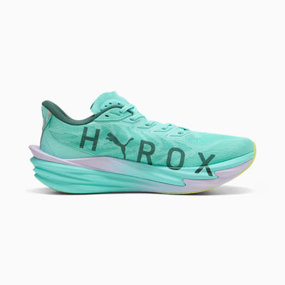 Men's Puma DEVIATE NITRO 4 - PUMA X HYROX - INTENSE MINT-LIGHT LAVENDER