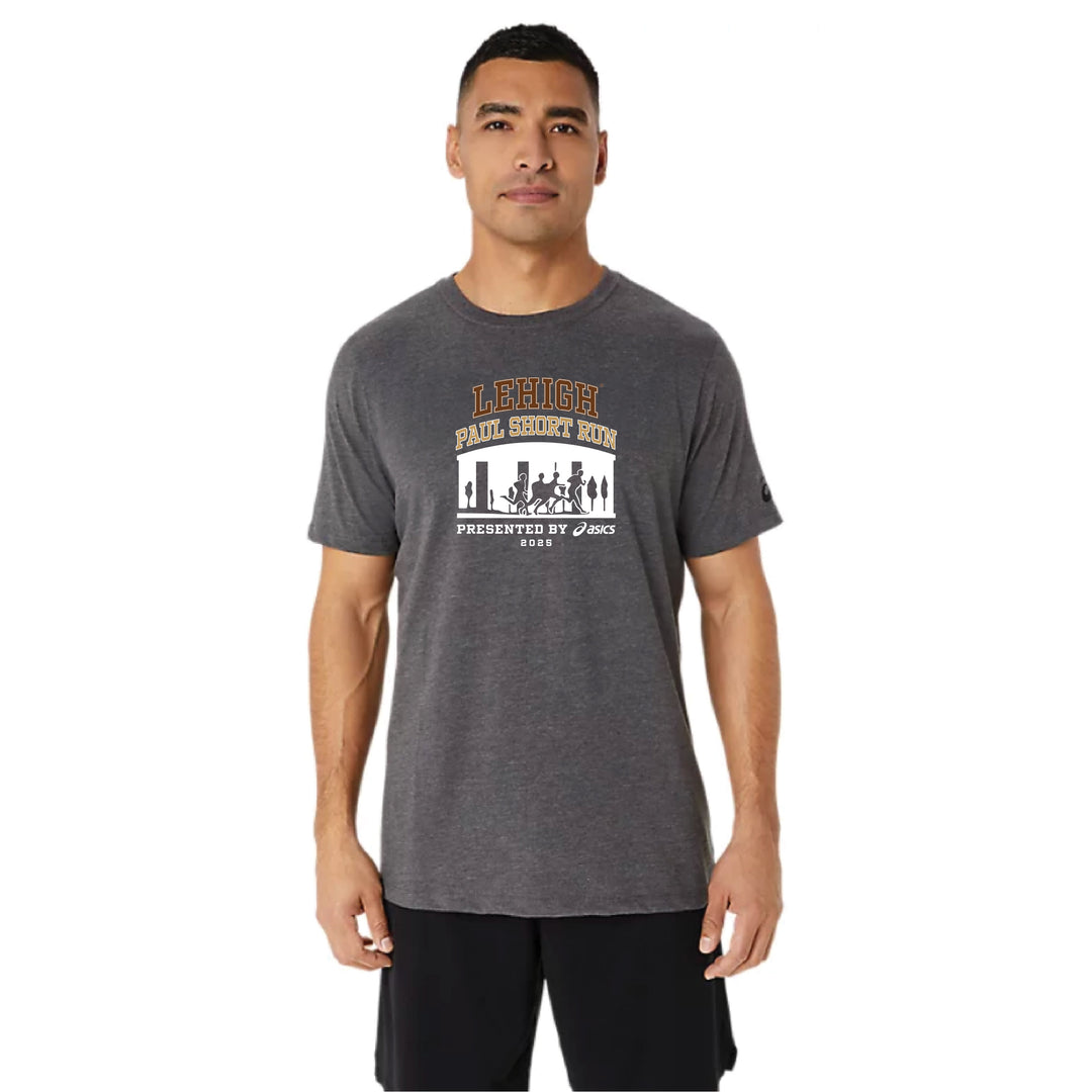 2025 Lehigh University Paul Short Run - ASICS Men's PR Poly Cotton Tee (2011D028) (PS-05)