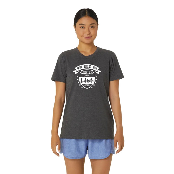 2025 Lehigh University Paul Short Run - ASICS Women's PR Poly Cotton Tee (2012D014) (PS-01)