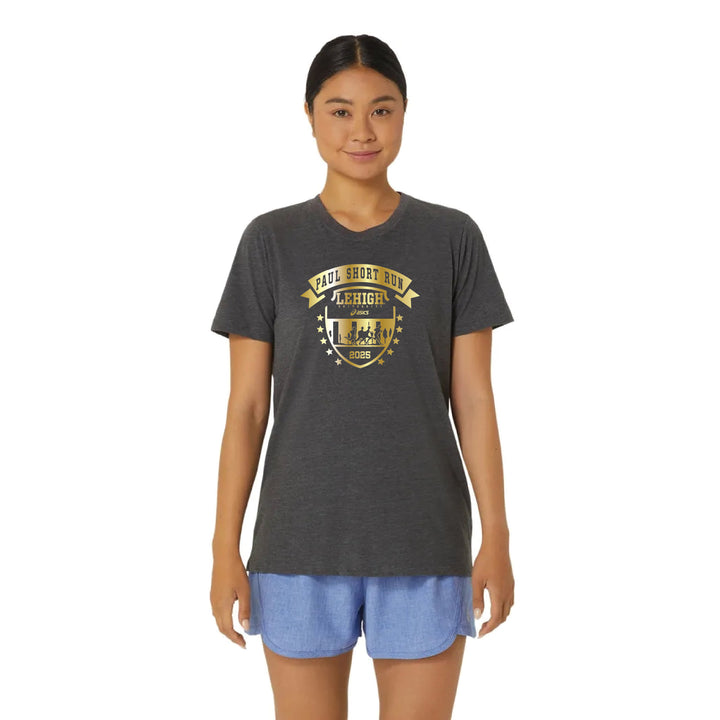2025 Lehigh University Paul Short Run - ASICS Women's PR Poly Cotton Tee (2012D014) (PS-02)