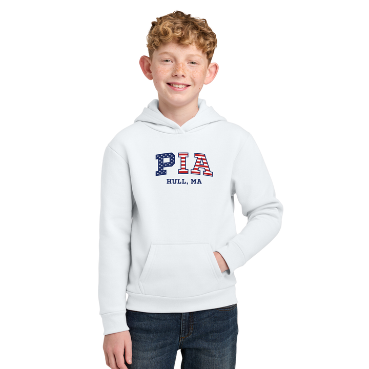 Pemberton Improvement Association - Port & Co Youth Easy Fleece Pullover Hooded Sweatshirt - PC68YH