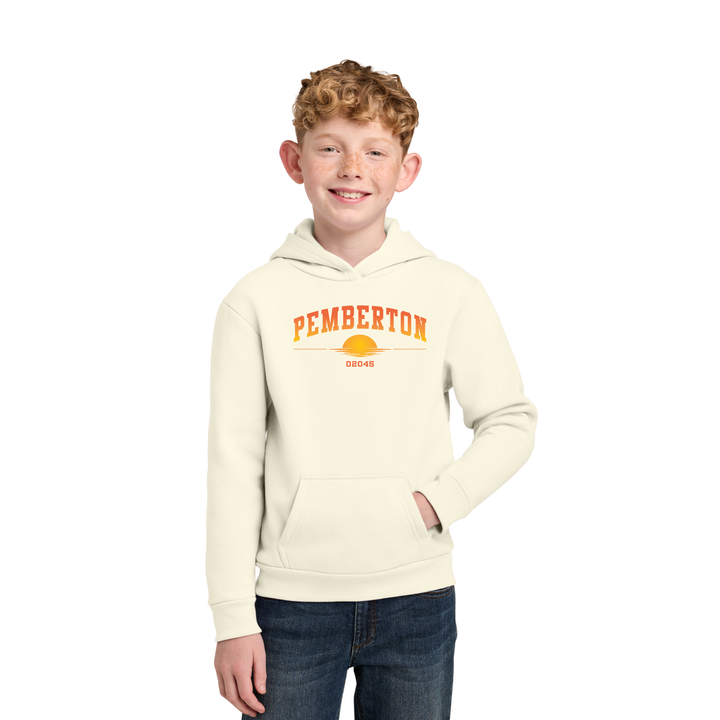 Pemberton Improvement Association - Port & Co Youth Easy Fleece Pullover Hooded Sweatshirt - PC68YH