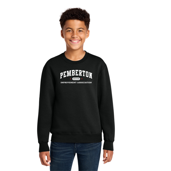 Pemberton Improvement Association - YOUTH Core Fleece Crewneck Sweatshirt  (PC78Y)