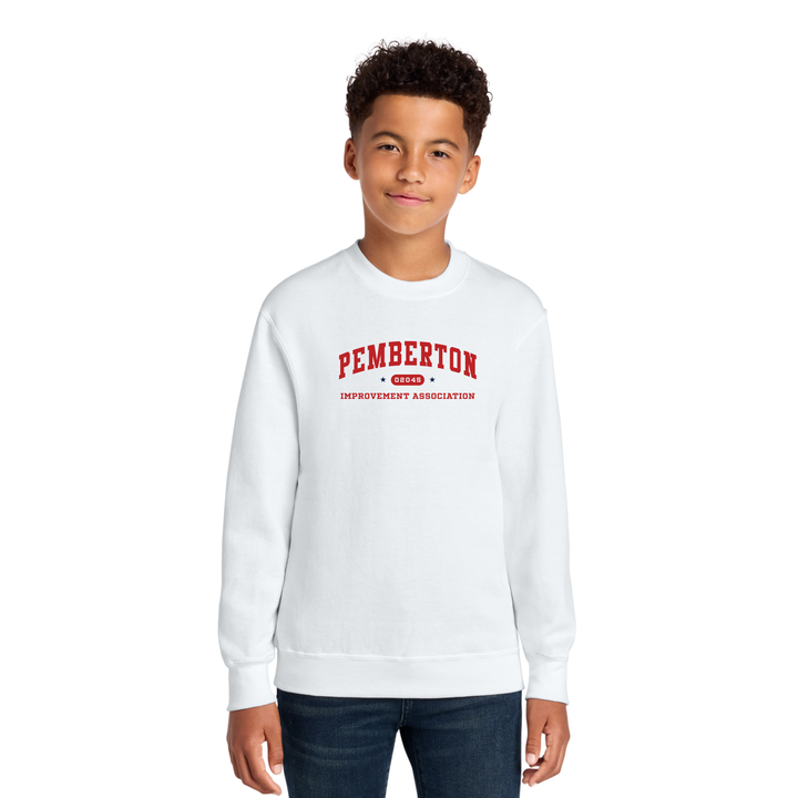 Pemberton Improvement Association - YOUTH Core Fleece Crewneck Sweatshirt  (PC78Y)