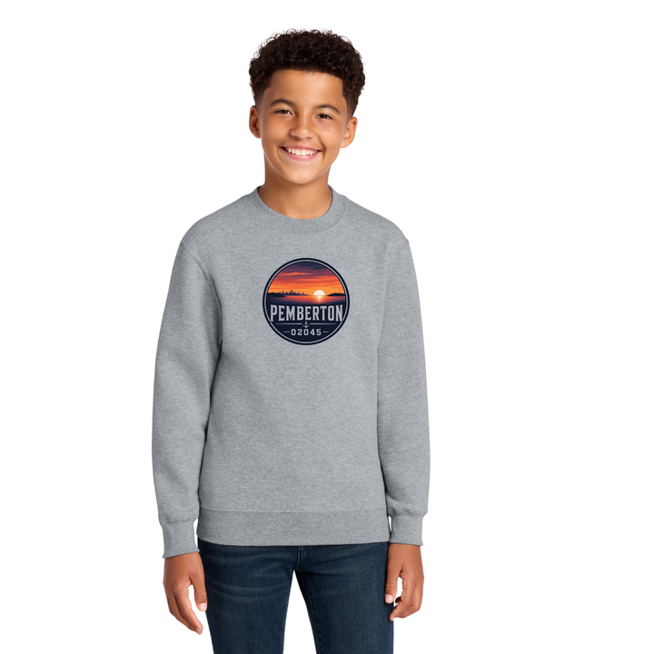 Pemberton Improvement Association - YOUTH Core Fleece Crewneck Sweatshirt  (PC78Y)