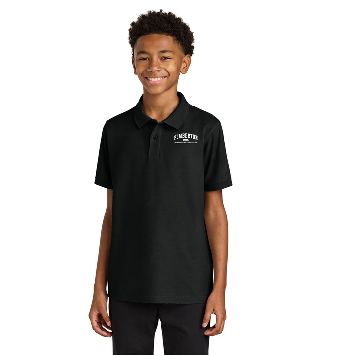 Pemberton Improvement Association-Youth Wearever Signature Pique Polo (Y200)