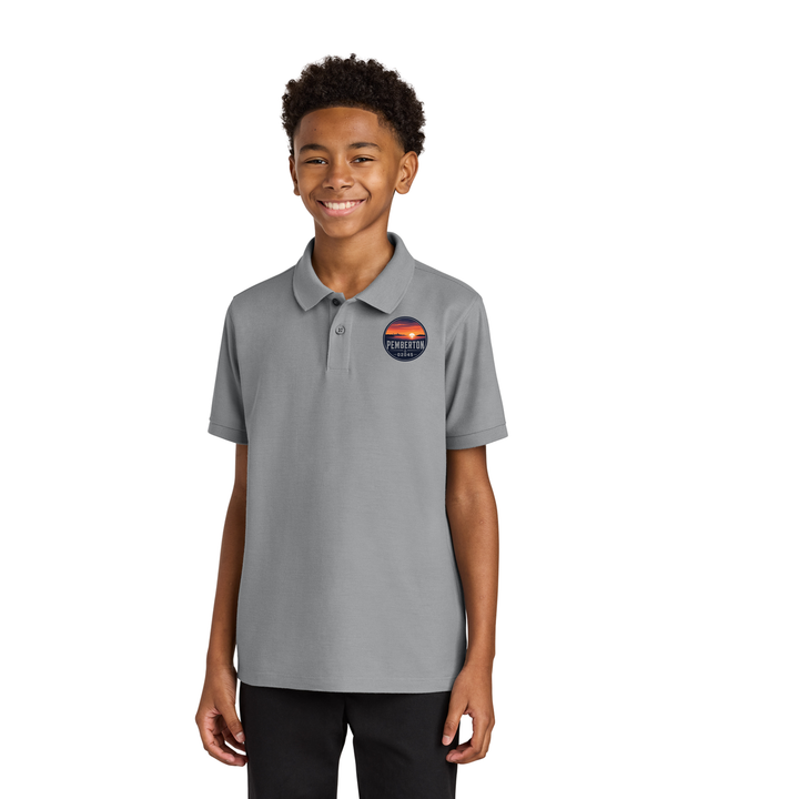 Pemberton Improvement Association-Youth Wearever Signature Pique Polo (Y200)