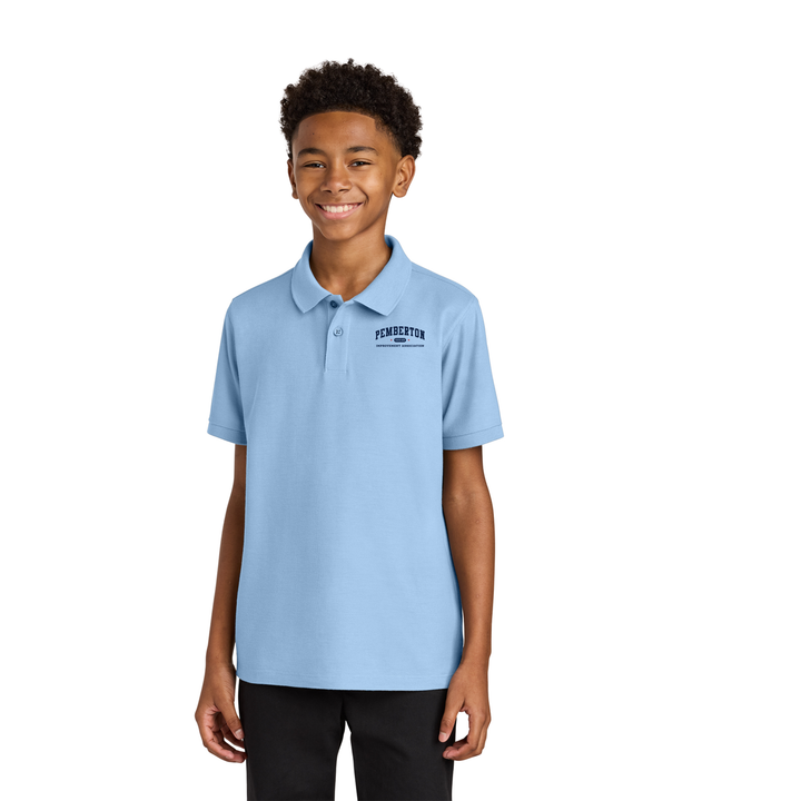 Pemberton Improvement Association-Youth Wearever Signature Pique Polo (Y200)