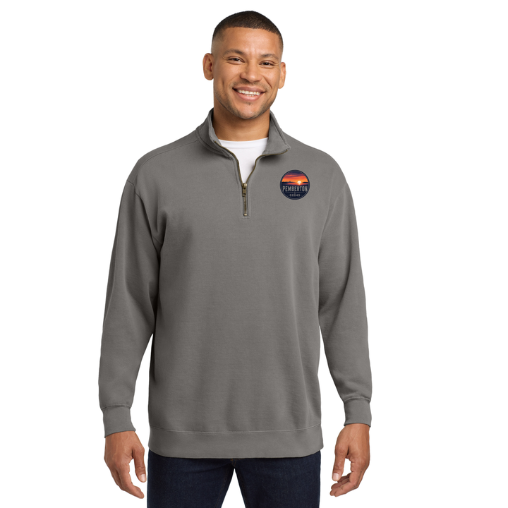Pemberton Improvement Association-Comfort Colors® Ring Spun 1/4-Zip Sweatshirt (1580)
