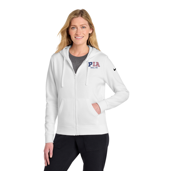 Pemberton Improvement Association - Nike Women's Club Fleece Sleeve Swoosh Full-Zip Hoodie (NKFD9890)