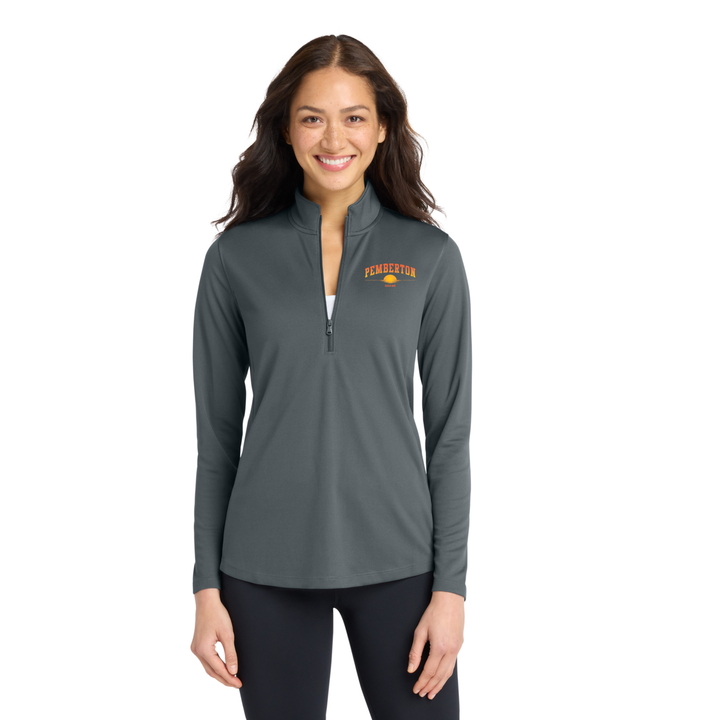 Pemberton Improvement Association- Women's Dry Zone® UV Micro-Mesh 1/4-Zip (LK112)