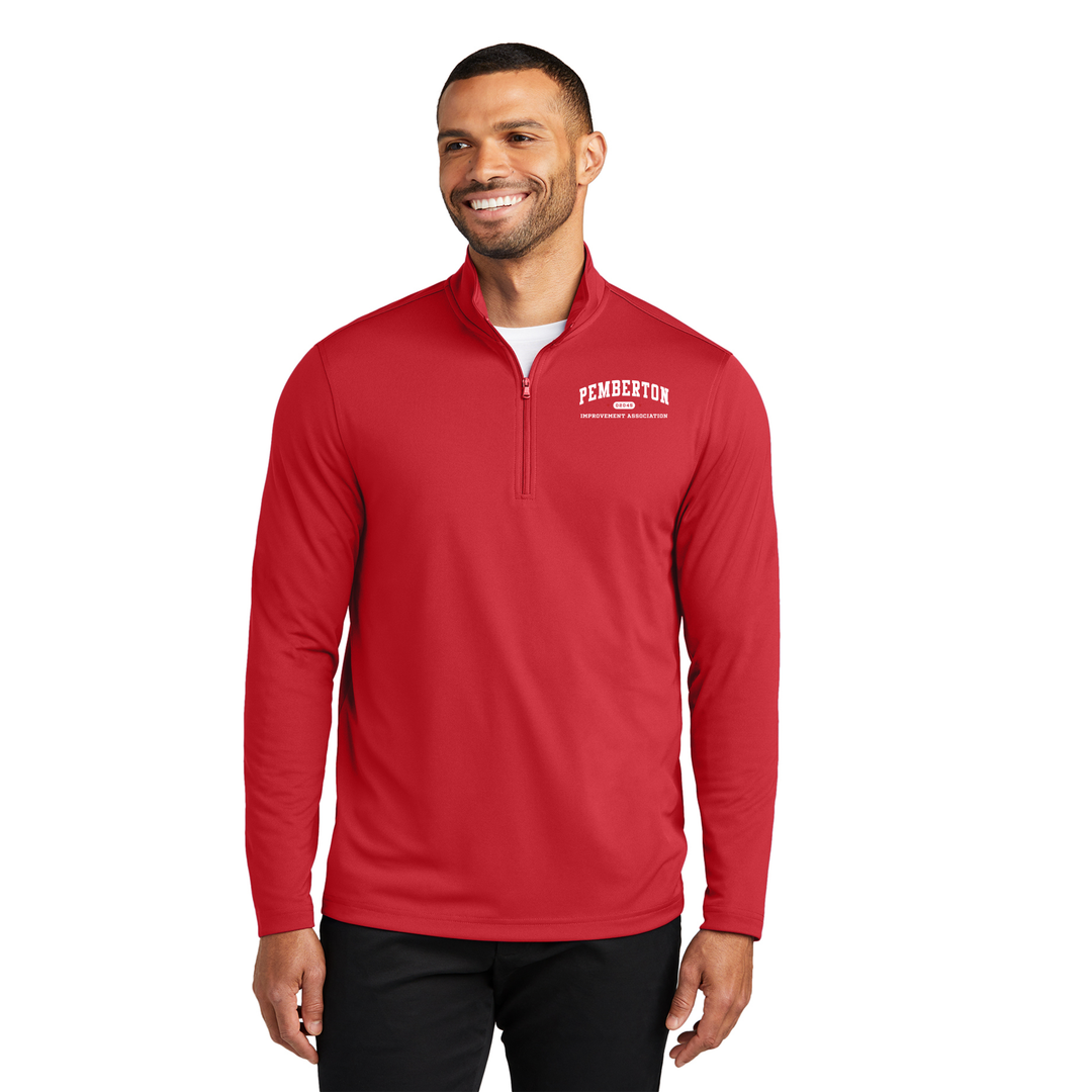 Pemberton Improvement Association - Port Authority® Adult Dry Zone® UV Micro-Mesh 1/4-Zip - K112