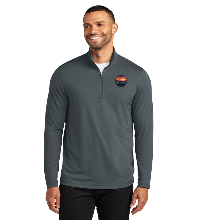 Pemberton Improvement Association - Port Authority® Adult Dry Zone® UV Micro-Mesh 1/4-Zip - K112