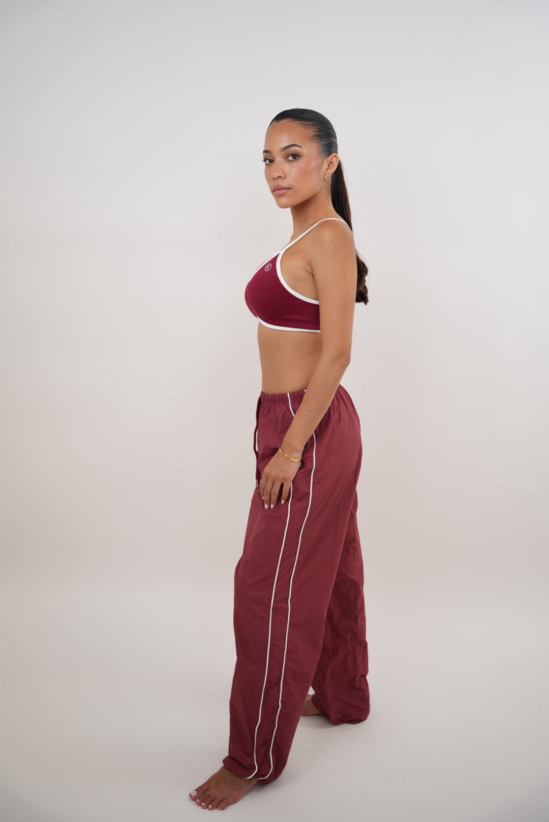 I Accept Change with Grace Red Versatile Relaxed Fit Pant