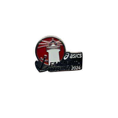 Falmouth Road Race 2024: pin de coleccionista