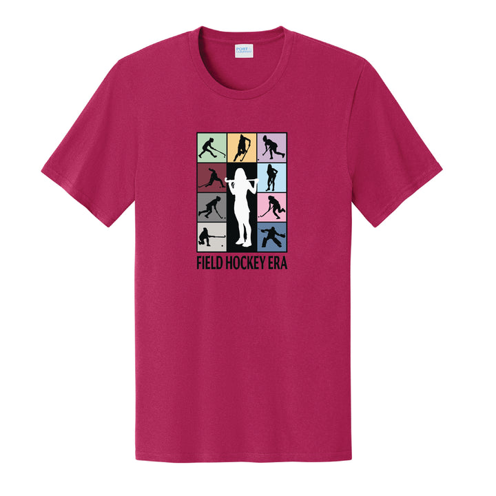 Warrior Field Hockey- Adult Unisex Easy Cotton Tee - Flush Pink (PC43)