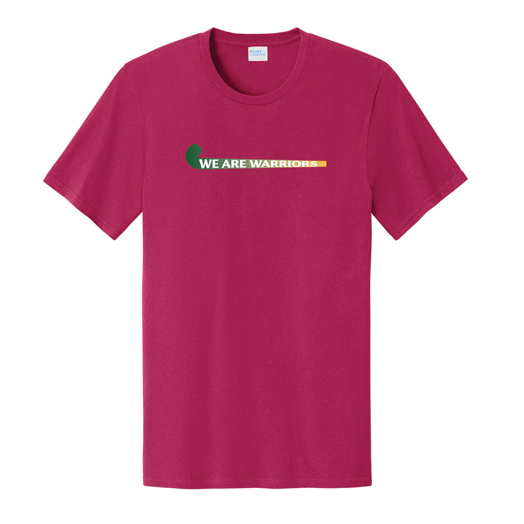 Warrior Field Hockey- Adult Unisex Easy Cotton Tee - Flush Pink (PC43)