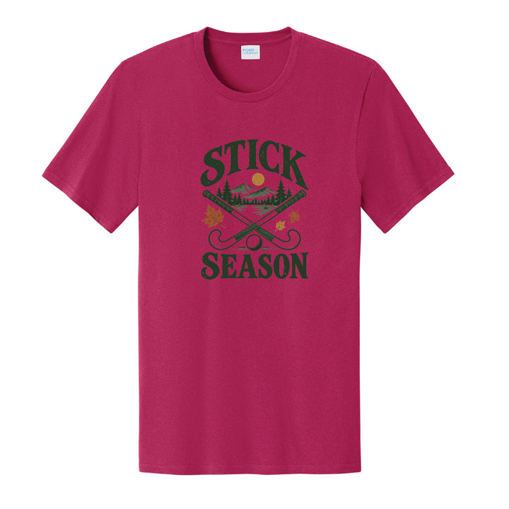 Warrior Field Hockey- Adult Unisex Easy Cotton Tee - Flush Pink (PC43)
