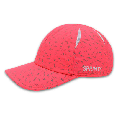 Sprints - Gorra unisex rosa reflectante Neon Flash OG