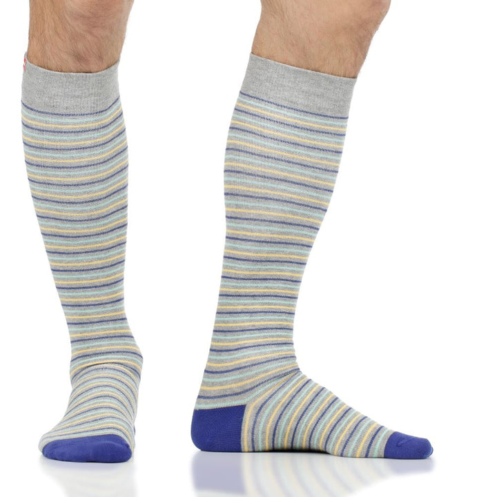 Pinstripe (Cotton Compression Socks)
