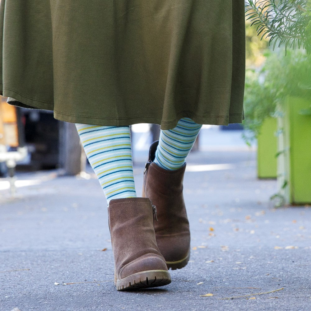 Pinstripe (Cotton Compression Socks)