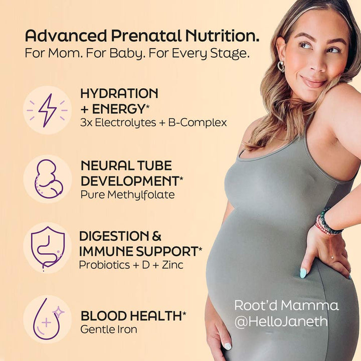 Essential Prenatal Nutrition + Electrolytes