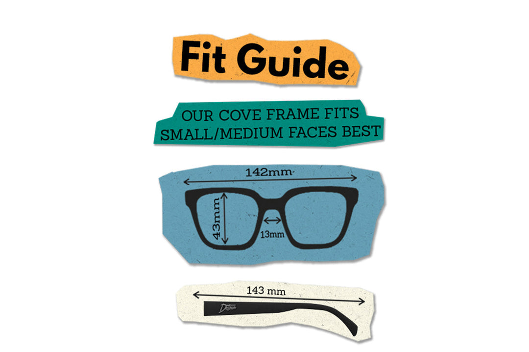 Cove - Midnight Blue - Jet Black Polarized